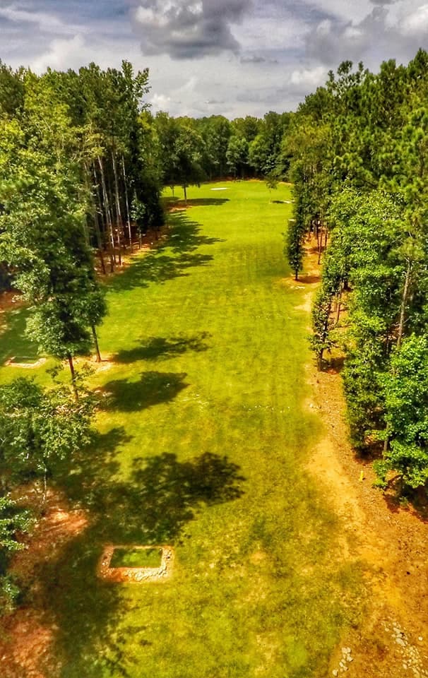 The Woolsey Fairway aerial view